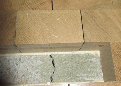 Risse im Estrich und Parkett