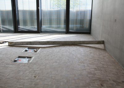 Gussasphalt Holzpflaster